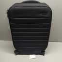 Away Softside Bigger Carry-On Suitcase, 23 Inch Lightweight, Expandable High-Strength Nylon Luggage With Spinner Wheels, Meets Requirements for Most Major Airlines, Jet Black