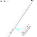 iPhone iPad Pencil for iOS & Android Touch Screens, New Designed 15 Mins Fast Charge Universal Stylus Pen for Apple iPad Pro, Air, Mini, (Palm Rejection) iWatch, iPhone, Samsung, Tablet All Devices