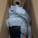 Rolling Stool Heavy Duty 400lb: Super Soft Seat Cushion,360 Swive,Height Adjustability,No Squeaky Noises,No Tip Over, New Upgraded Salon stool Chair, for Tattoo Facial Massage Spa Medical (Black)