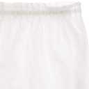 Genuine Joe GJO11915 Polyester Cloth-Like Table Skirt with Self Adhesive Backing, White