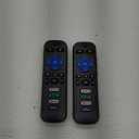 (Pack of 2) Replacement-Remote-Control for Roku-TV,Compatible for TCL Roku/Hisense Roku/Onn Roku/Philips Roku Smart TVs(Not for Roku Stick and Box)