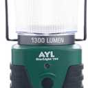 AYL Starlight 700 - Water Resistant - Shock Proof - Long Lasting Up to 6 Days Straight - 1300 Lumens Ultra Bright LED Lantern - Perfect Lantern for Hiking, Camping, Emergencies, Hurricanes, Outages (4 inches x 7.2)