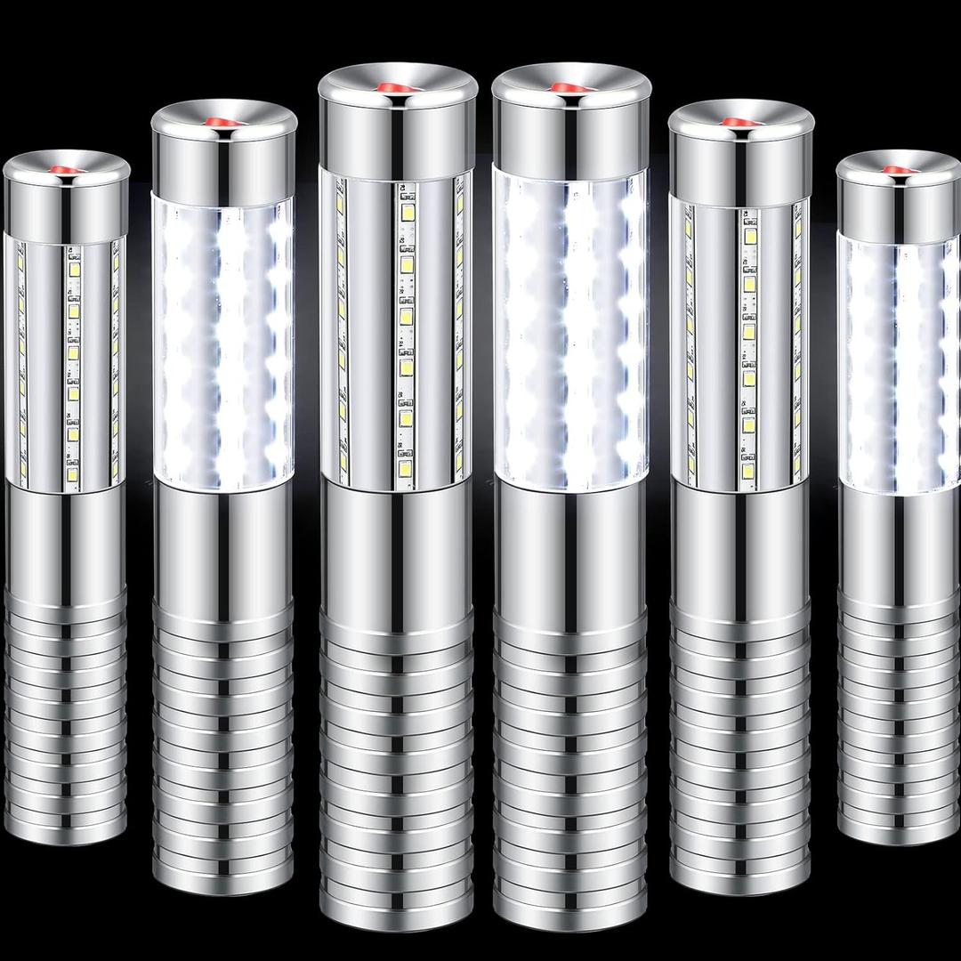 Tuanse LED Strobe Baton Light Bar Rechargeable LED Bottle Service Lights Reusable Champagne Bottle Handheld Light Topper for Bar Nightclub Concert Event Outdoor