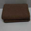 EARTHALL Woven Area Rug 3x5 Ft Washable Rugs for Entryway Braided Non Slip Rubber Backed Throw Rugs Door Mat Indoor Outdoor Entrance Cotton Carpet for Kitchen Foyer Front Door, Brown