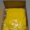 Rubber Reusable Gloves Long Household Dishwashing Gloves Kitchen Cleaning for Dishes Clean Gardening (Large, Yellow)