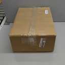 Plastic Storage Bins with Lids Stackable organization and Storage Containers for Organizing Snacks, Crafts, Tools Clear Storage Box with Latching handle(Clear, 2PCS-4.5QT 2PCS-8.5QT)