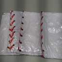 18 Counts Cooling Towel, Baseball Softball Towel Breathable Chilly Ice Towels, 40"x12" Cooling Towel for Baseball Team Coach Gift Training, Cold Sweat Rag for Sport(White,Baseball)