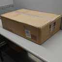 Cascade 16.5" Glass Vessel Sink with Faucet in Smoky Grey (Gray)