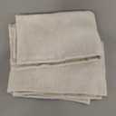 a moment Linen Pillow Covers Set of 2,Boho Farmhouse Throw Pillowcases Neutral Textured Decorative Covers for Couch Sofa Bed,Soft Linen Blend Accent Case Cushion Christmas Home Decor 20"x12"Ivory