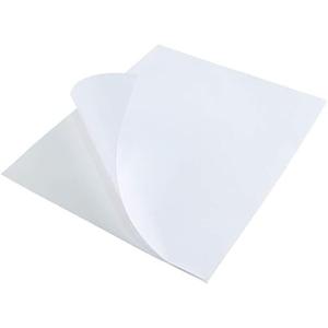 L LIKED 100 Full-Sheet Sticker Paper Matte 8-1/2" x 11" Self Adhesive Shipping Labels for Laser & Inkjet Printers (300 Labels)