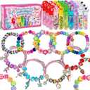 leitait 24 Pack Bracelet Wands,Charm Bracelet Jewelry Making Kit,Arts Crafts for Kids,Unicorn Party Favors Supplies,Goodie Bags Stuffers,Classroom Prizes,Birthday Gifts for Girls Ages 4-8 Years Old