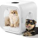 HomeRunPet Automatic Cat Dryer, 40dB Ultra Quiet Pet Dryer Box (Drybo Plus)
Vet-Trusted Safety Design, Patented Fresh Air System, Smart Temperature Control, 360° Even Drying for Cats & Small Dogs, 50L