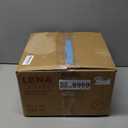 FOBENTA Embossed Ceramic Pasta Bowls, 42 oz Bowl Plates Set,9-Inch Large Serving Bowls Set of 4, Perfect for Pasta, Salad, Fruit, Sturdy&Stackable, Microwave & Dishwasher Safe (Arctic White)