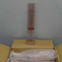 24 Pieces Acrylic Pink Champagne Flutes 5.4 OZ Square Champagne Glasses Stemmed Coupes Reusable Wedding Toasting Glasses Rose Bride Wine Glasses For Birthday Party Wedding Anniversary Christmas