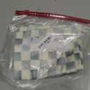 MACKENZIE-CHILDS Set of 1 Cotton Dish Towel, Decorative Kitchen Towel, Gray-and-White Sterling Check