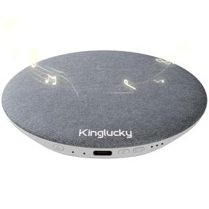 Kinglucky Pillow Speaker for Sleeping, Bluetooth Speaker Under Pillow with Built-in Pink Noise White Noise Sound Machine for Sleeping, White Noise Sound Machine with Sleep Pink Noise Music Grey