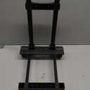 Dolly Cart with Wheels, Upgrade Labor Saving Folding Hand Truck, Heavy Duty Iron, Black, Compact, Modern, 110 Pounds Capacity, 4 Wheels, For Moving Furniture & Warehouse