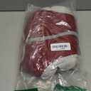 SUNFURA Full Body Dog Coat - Warm Fleece Jacket for Medium Dogs, Turtleneck Winter Coats with Harness, Reflective Dog Snowsuit Windproof Puffer Jackets with Legs for Boston Terrier, Burgundy M