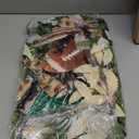 18 Inch Football Teardrop Swag Decoration Hanging Tear Drop Swags Wreath for Front Door Vintage Sport Sign with Ribbon Football Party Favors Decorations for Game Day Sport Theme Door