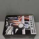 Flagpole Light Solar Powered, Auro 7 Pro Solar Spot Light 7 LED for 1.5"-3.3" Poles,18 Hour Dusk to Dawn Auto On/Off,7W Outdoor IP65 Waterproof, Multiuse on Landscape, Wall - Cold White