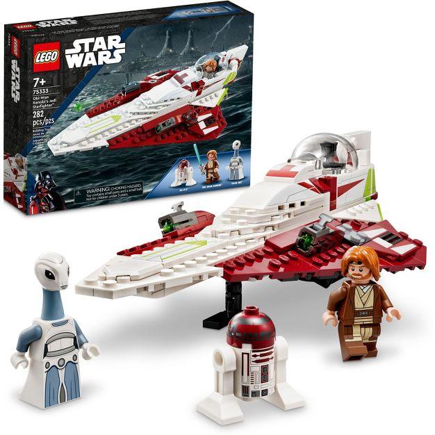 LEGO Star Wars Obi-Wan Kenobi Jedi Starfighter 75333 Building Toy Set