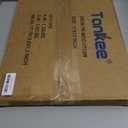 Calendar Whiteboard for Wall, TANKEE 17x13 Inches Whiteboard Calendar Cork Board Combo, Small Magnetic White Board with Wood Framed, Hanging Dry Erase Board for Kitchen Home Office School Planner