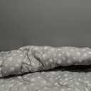 Hexagon Playpen Mat Compatible with POP 'N GO Baby Playpen, 59 Inch Hexagon Playpen Mattress Pad, Non Slip and Padded Play Mat Grey with Star Print