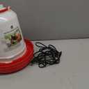 6L Chicken Waterer Heated for Winter Chicken Water Heater wiith Adjustable Leg Support 35W BPA-Free Heated Poultry Waterer Heavy Duty All in One Heated Waterer for Chicken Coop