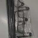 CANYAVE Over The Door Towel Rack, Over Door Towel Rack for Bathroom Door, Triple Towel Storage Holder with Hooks (Matte Black)