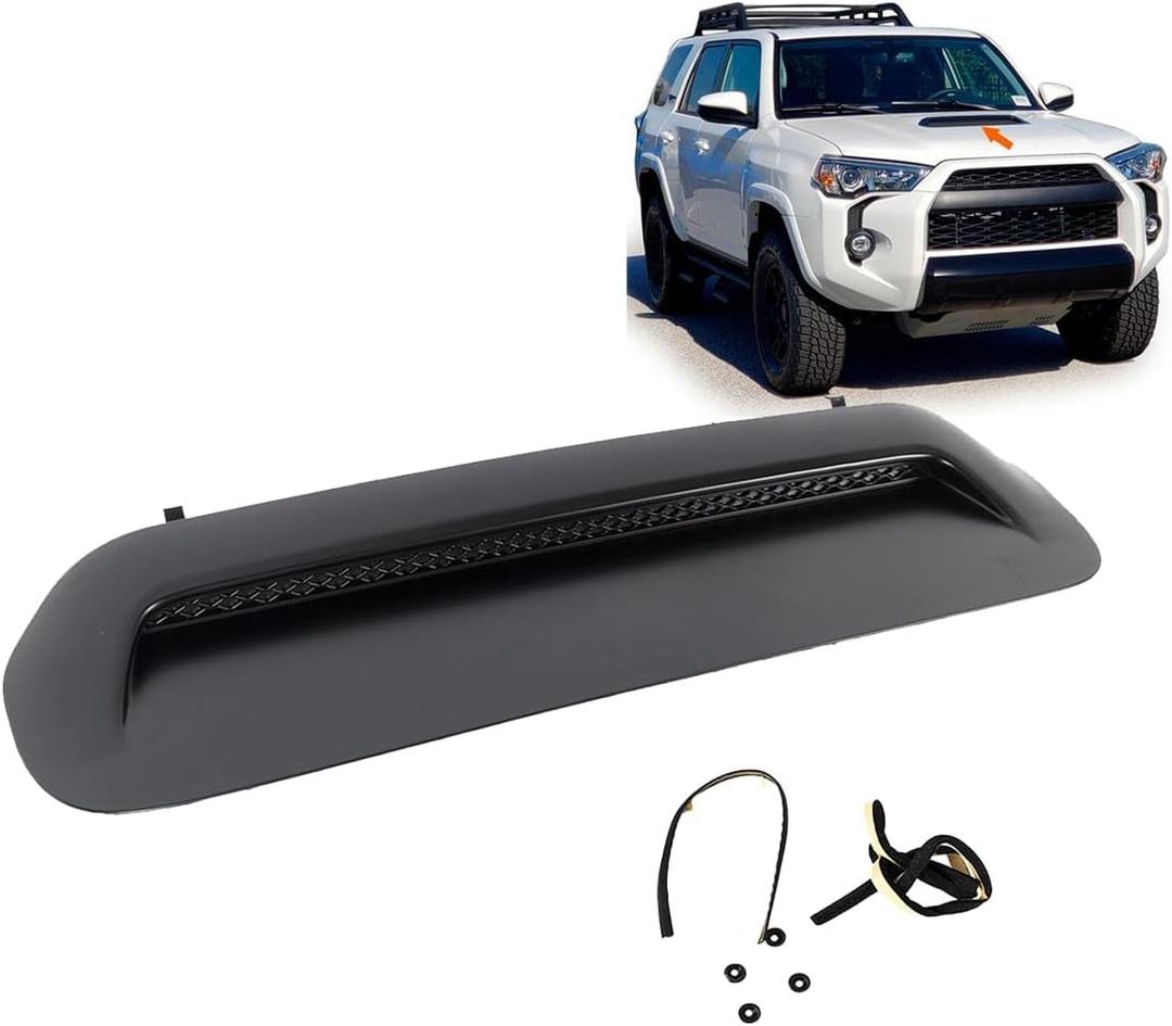 KARPAL Hood Scoop Bulge Insert Kit Compatible With 2010-2022 Toyota 4Runner 2012-2015 Tacoma