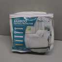 Waterproof King Size Mattress Protector - Fitted with Stretchable Pockets - Machine Washable Cotton Mattress Cover for Bed