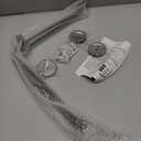 Black Angled Grab Bar 16x16 Inch, Stainless Steel Bathroom Grab Bar w/Anti-Slip Knurled Grip, Wall Mounted Bathtub Toilet Safety Handrail for Elderly Senior, L-Shaped Grab Bar for Shower