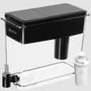 Brita UltraMax Large Water Dispenser With Standard Filter, BPAFree, Reduces Copper, Cadmium and Mercury Impurities, Lasts 2 Months or 40 Gallons, Includes 1 Filter, Kitchen Accessories, Large 27Cup