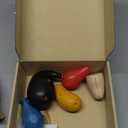 Taksa Toys Locomo Family 1 Open-Ended Waldorf Educational Outdoor Play Figures, Wooden Animal Montessori Toys for Kids 3 4 5 6 7+ for Childs Learning & Creativity Year Old, Gifts (Set of 5)