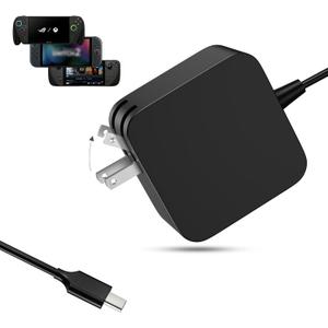 65W USB C Charger Compatible with ASUS ROG Xbox Ally X, 6FT Fast Charger Compatible with Nintendo Switch 1/2, Steam Deck, Legion Go, MSI Claw, GPD Win, Ayaneo, Onexplayer & Laptop