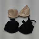 Hanes Women's Invisible Look Underwire Adjustable T-Shirt Bra 2-Pack, Size 34D