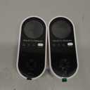 2 Packs Combination Gas & Carbon Monoxide Detectors Plug in, 5-in-1 Natural Gas Detector & Carbon Monoxide Alarm with Temperature (°F) and Humidity, CO Detector with Built-in 9v Battery for Home, RV