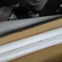 Tension Curtain Rod by EZFurni, 42-123 Inches, Heavy Duty Tension Rods for Windows, Adjustable Spring Loaded Curtain Rods No Drilling, Renter Friendly, Hold Up Blackout Curtains and Non Slip, White
