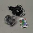 Colored Pond Lights with Timer, RGB Fountain Lights IP68 Waterproof Submersible Dimmable Outdoor Landscape Lights for Fish Tank Pond Fountain Garden, 1-Light