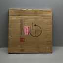 FLEBLE Modern Large Wall Clocks for Living Room Decor Big Silent Wall Clocks Battery Operated Quartz for Bedroom Office Kitchen House Metal 24 Inch Silver Round Clock Wall Decorative for Home Indoor