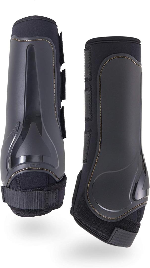 Kavallerie Classic Tendon Boots, Impact-Absorbing Material, Breathable & Evenly Distribute Pressure, Protect Tendon and Ligaments, Anti-Slip, Anti- Sore and Moisture Repellant Show Jumping Boots (Large) Kavallerie Classic Tendon Boots, Impact-Absorbing Material, Breathable & Evenly Distribute Pressure, Protect Tendon and Ligaments, Anti-Slip, Anti- Sore and Moisture Repellant Show Jumping Boots (Large)