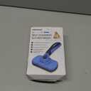 Swihauk Self Cleaning Slicker Brush - Skin Friendly Deshedding Grooming Tool for Dogs & Cats, Suitable for Shedding & Haired Pets, with Pet Supplies Accessories, Blue