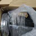 5 Pack 20 Gallon Round Plastic Outdoor Trash Can with Lid, Capacity Plastic Barrel with Lid Durable Trash Bin Outdoor Yard Waste Bin for Resturant Canteen Commercial