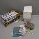 10 Herb Seeds Garden Starter Grow Kit with White Pots, Markers, Nutritional Soil, Watering, Herb Clipper, Complete Indoor Potted Plant Growing Set for Kitchen DIY