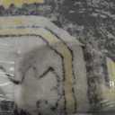 Area Rugs 6x9,Washable Area Rug for Living Room,Low Pile Rug,Non-Slip Non-Shedding Bedroom Rug,Indoor Modern Carpet for Bedroom Kitchen Dining Room Home Dcor (Grey, 6x9)