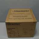 Spin Mop and Bucket with 4 Microfibra Replaceable Mop Pads, Self Separation Dirty and Clean Water System Self Wringing 360 Rotating Square Mop-Head (1 Bucket + 52'' Mop + 4 Microfibra Pads)