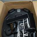 Music Boxing Machine for Adult: 6+2 Targets Music Punching Machine with Gloves Large Size Boxing Workout Target Equipment (black)