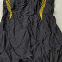 ATTRACO Womens Boyleg Sport One Piece Swimsuit Athletic Swimwear Training Bathing Suit (XX-Large, Z-black-gold Line)