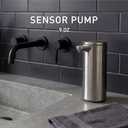 simplehuman 9 oz. Touch-Free Automatic Rechargeable Sensor Pump, Brushed Stainless Steel, New