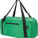 HOLYLUCK Foldable Travel Duffel Bag For Women & Men Luggage Great for Gym - Kelly green (30L)
